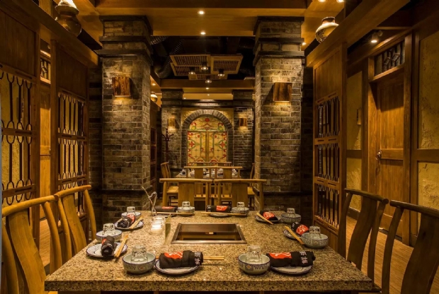 成都火锅店设计 专业装修设计公司 川西风格设计